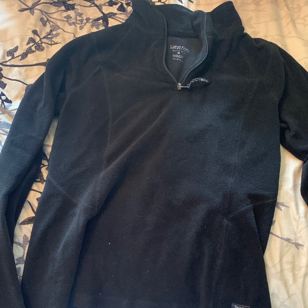 Calvin Klein Women's Black Crew Neck Sweater